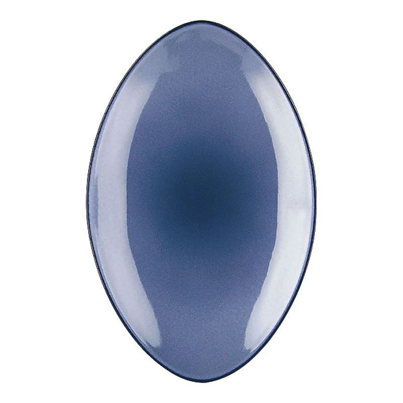 エキノクス　オーバルプレート　35cm 649556　シーラス・ブルー 1個（ご注文単位1個）【直送品】