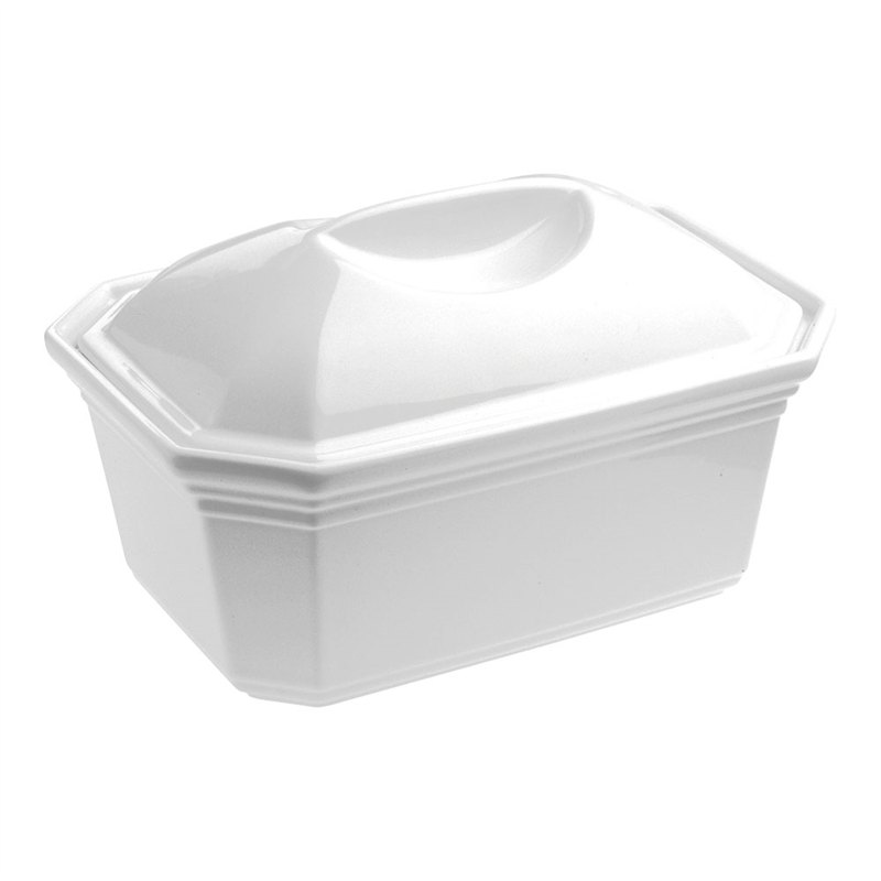 レヴォル　テリーヌ（蓋付） 612433　ホワイト 1個（ご注文単位1個）【直送品】