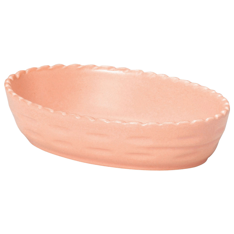カンパーニャ　オーバルベーカー　ピンク 15cm　CP1815（PK） 1個（ご注文単位1個）【直送品】