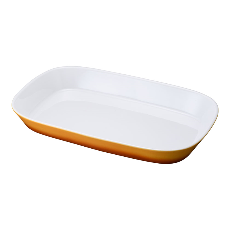 シェーンバルド 角グラタン皿 茶 1011-44B 1個(ご注文単位1個)【直送品】