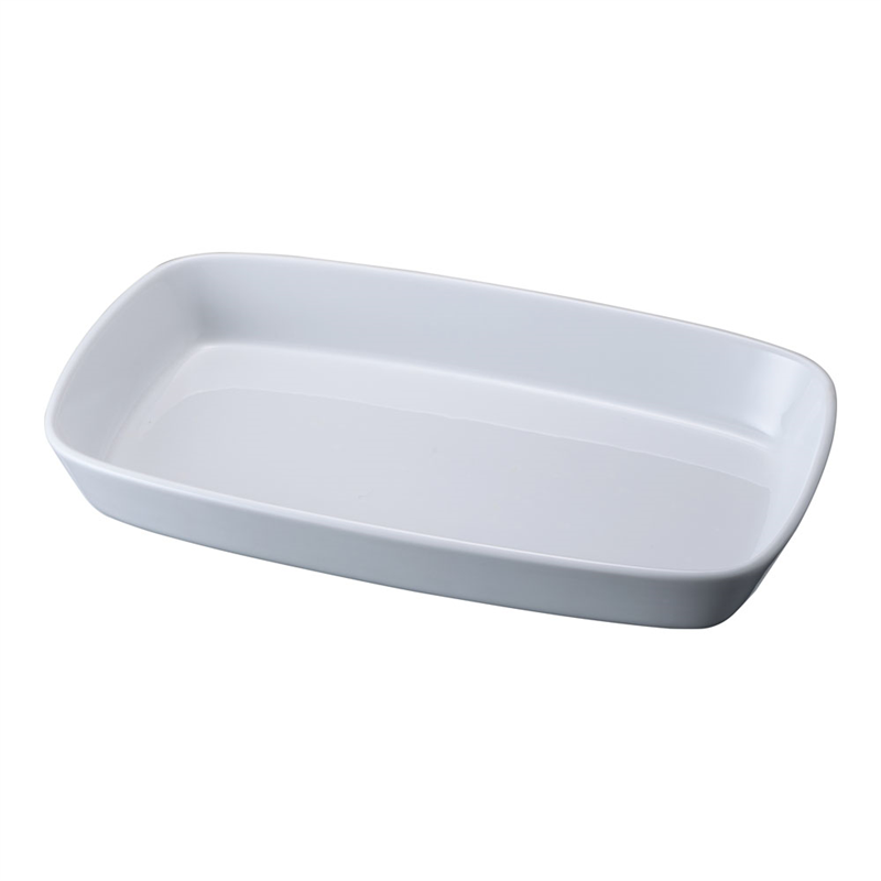 シェーンバルド　角グラタン皿　白 1011-33W 1個（ご注文単位1個）【直送品】