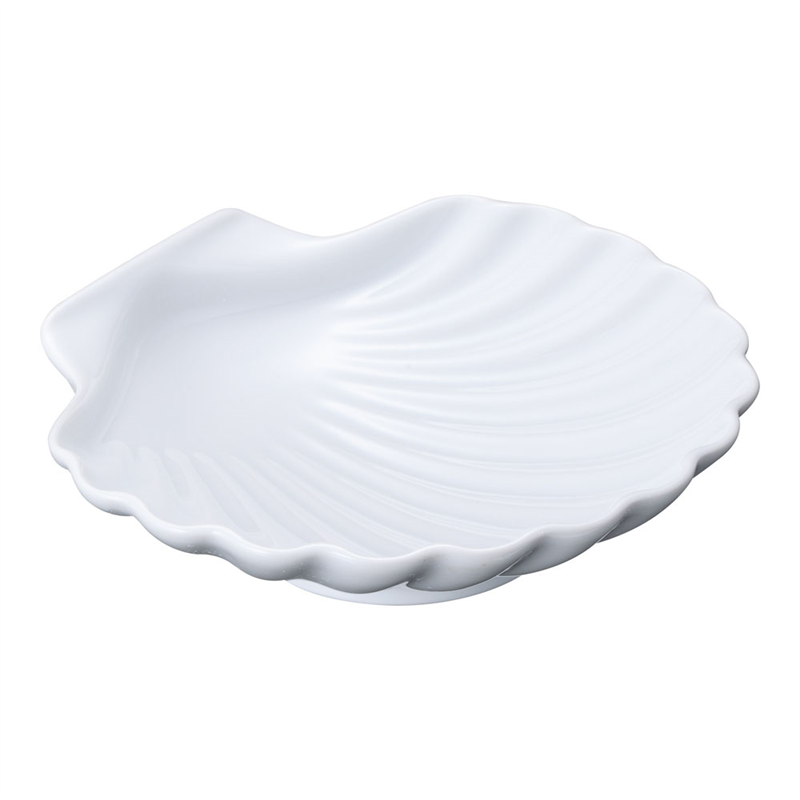 シェーンバルド　スカラップシェル　白 ラウンド　0298-13W 1個（ご注文単位1個）【直送品】