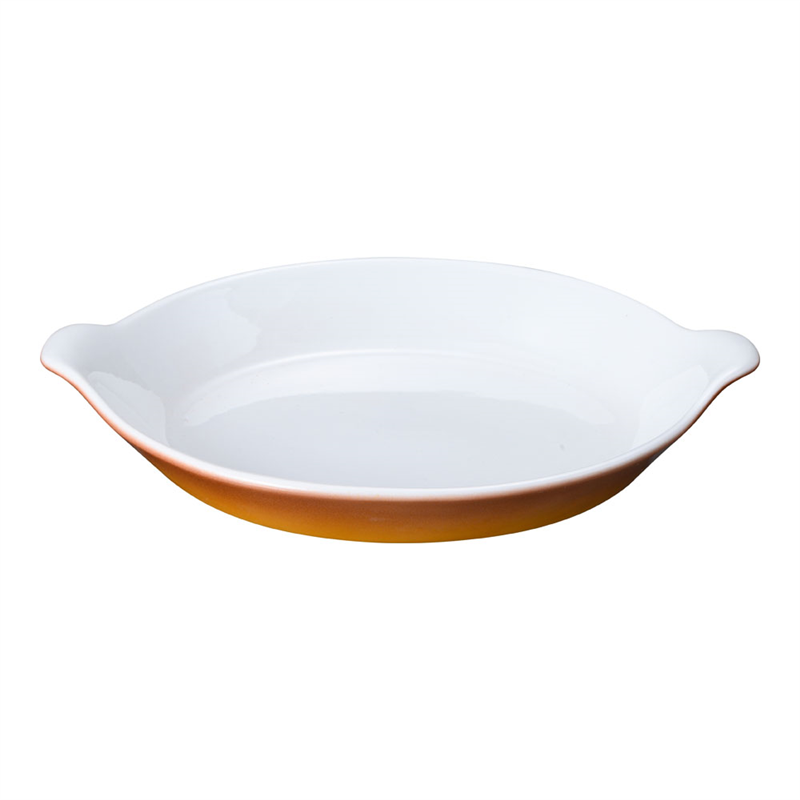 ロイヤル 小判グラタン皿 カラー PC603-15 1個(ご注文単位1個)【直送品】