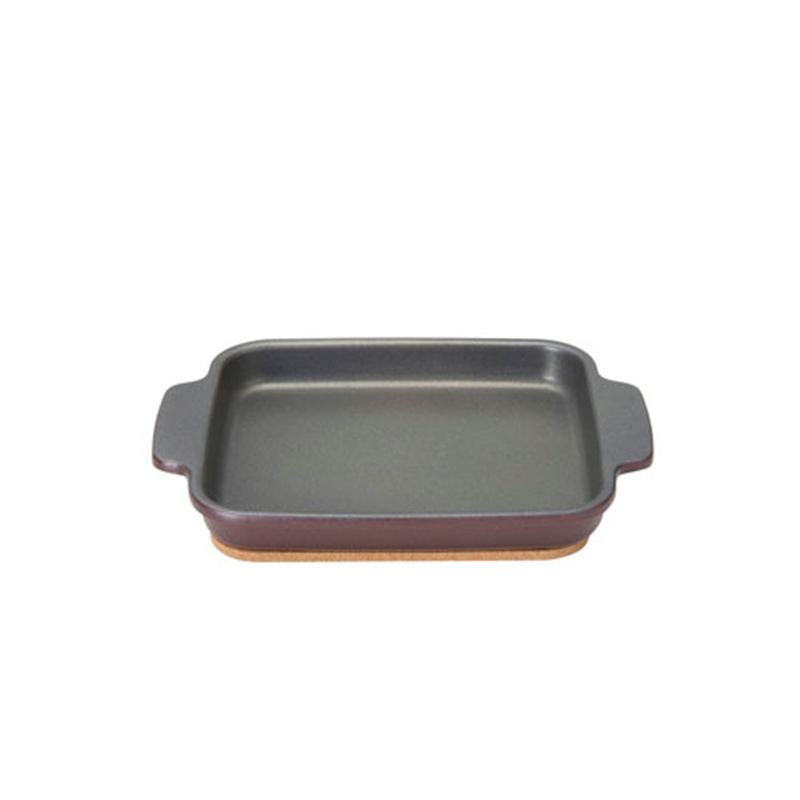 ベイクドプラスオーブントースタープレート フラットプレート ブラウン 1箱(ご注文単位1箱)【直送品】