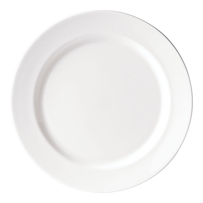 ウェッジウッド　ホワイトコノート1002 プレート25cm 1袋（ご注文単位1袋）【直送品】