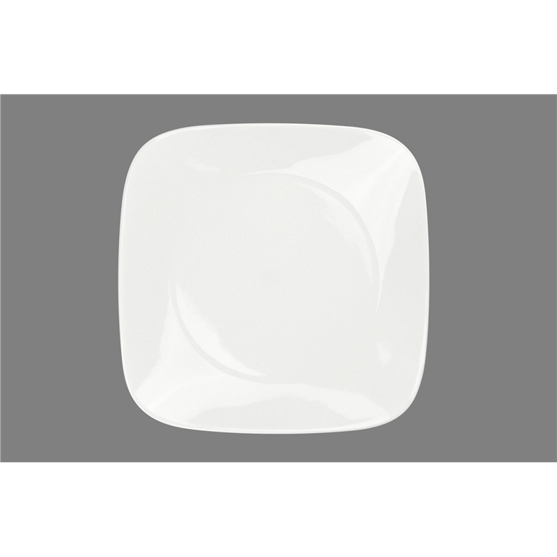 コレール ウインターフロスト ホワイト スクエア皿 大 J2213-N 1個(ご注文単位1個)【直送品】
