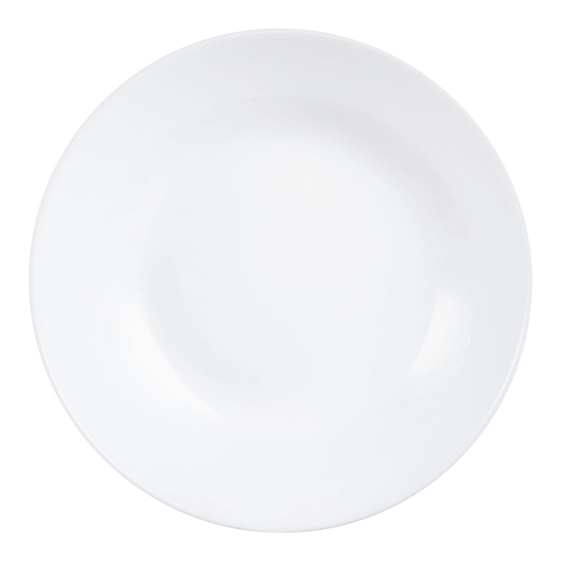 エボリューションホワイト　スーププレート P0447　26cm 1個（ご注文単位1個）【直送品】