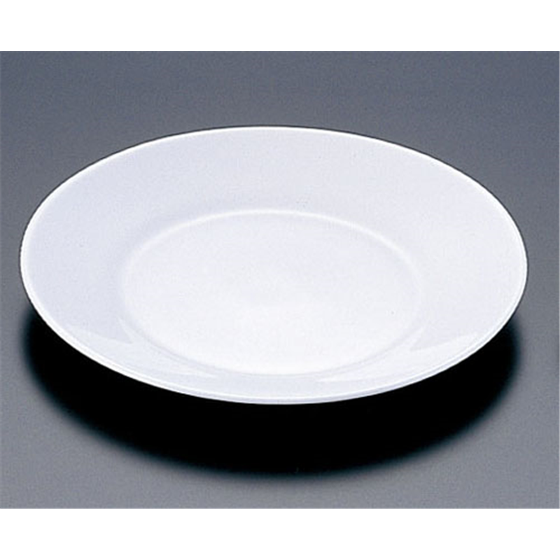 レストラン無地　ミート皿　　　φ235mm 22522（51162） 1個（ご注文単位1個）【直送品】