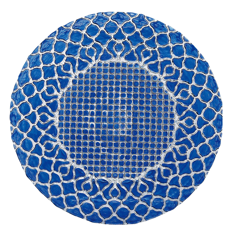 ハナ　プレート　ブルー 21cm　HA2101BL 1個（ご注文単位1個）【直送品】