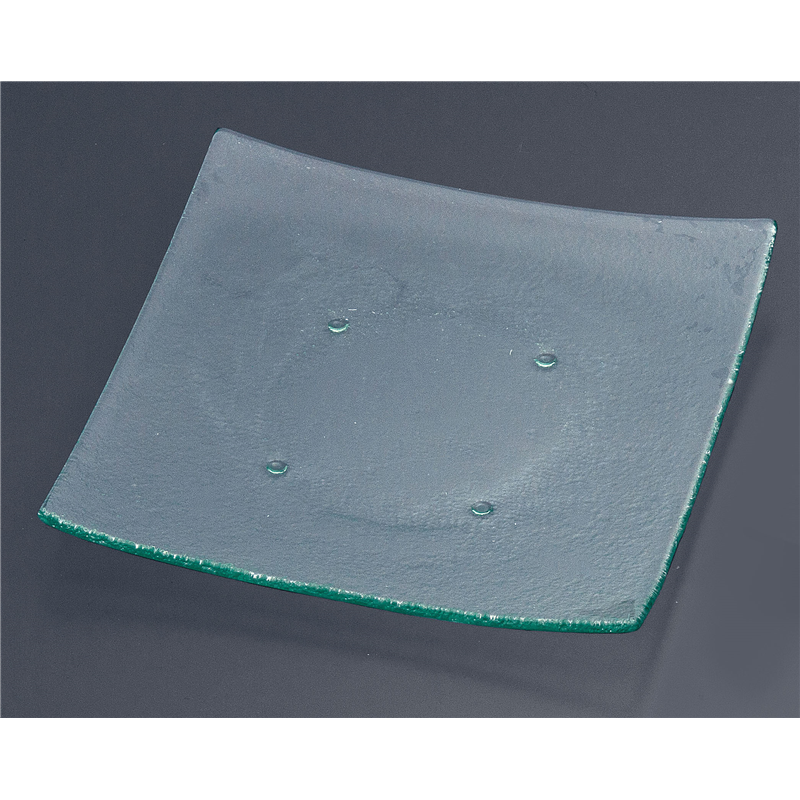 タイガーグラス スクエアプレート310 161-193-00 クリア 1袋(ご注文単位1袋)【直送品】