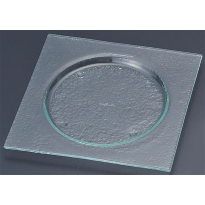 タイガーグラス スクエアプレート 245 162-192-12 クリア 1袋(ご注文単位1袋)【直送品】