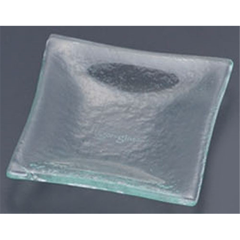 タイガーグラス　ミニプレート 165-195-00　クリア 1袋（ご注文単位1袋）【直送品】