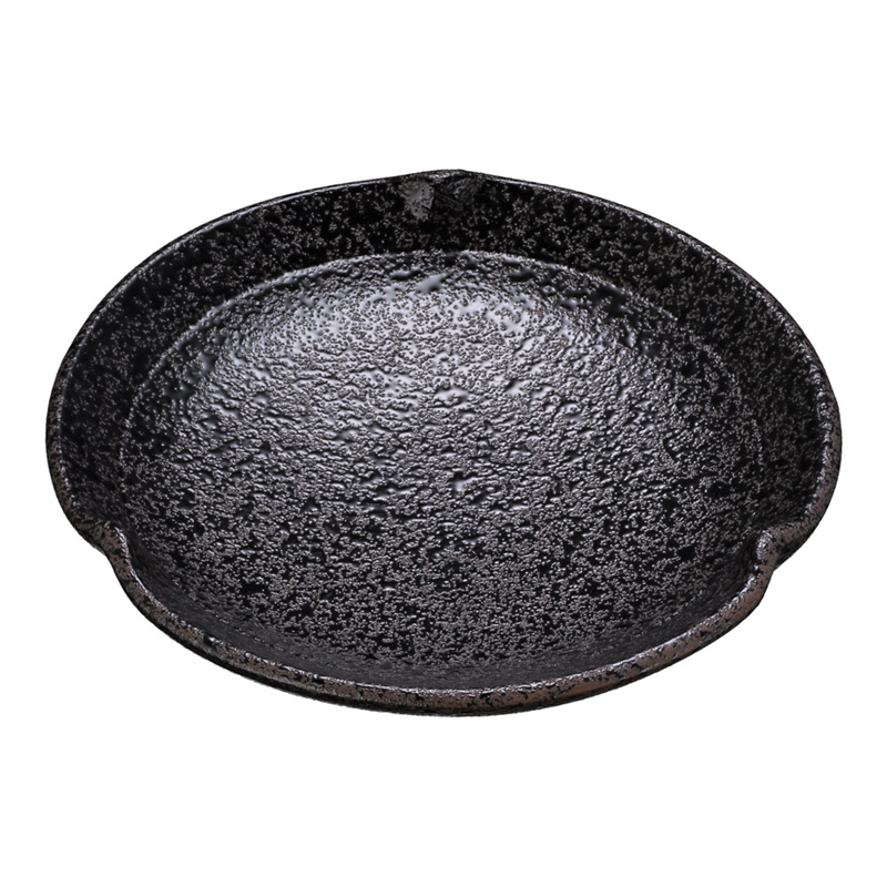 黒ちらし3.5皿 T03-143 1個（ご注文単位1個）【直送品】