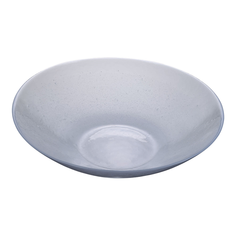 硝子和食器 白雪15 40cm 丸盛込皿 1箱(ご注文単位1箱)【直送品】