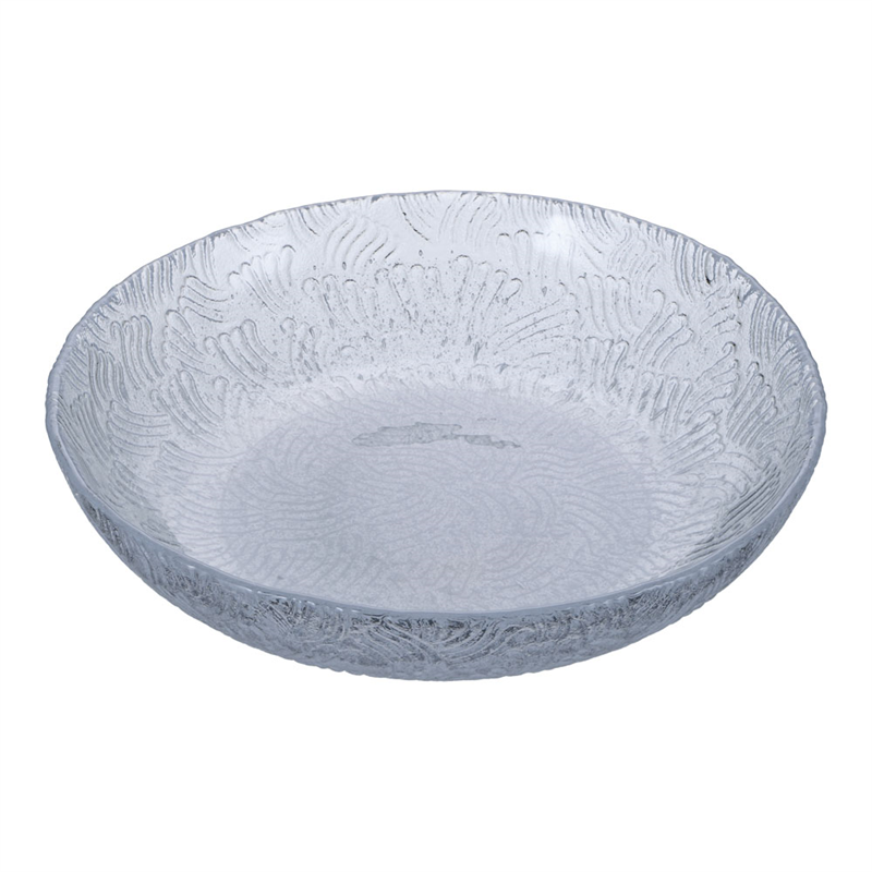 硝子和食器『雪波』 中華皿 1箱(ご注文単位1箱)【直送品】