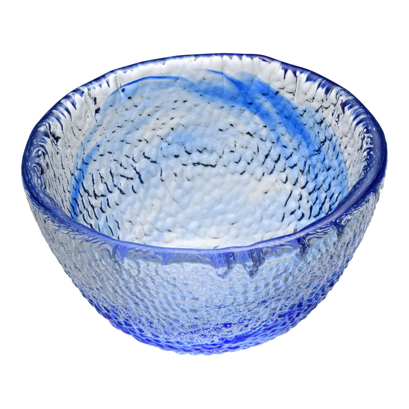 ガラス製 タレ鉢 SA153-1BL 1個(ご注文単位1個)【直送品】