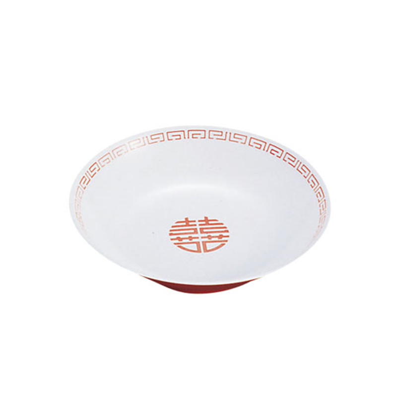 メラミン「瑞祥」　冷麺皿　　　CA-20  1袋（ご注文単位1袋）【直送品】