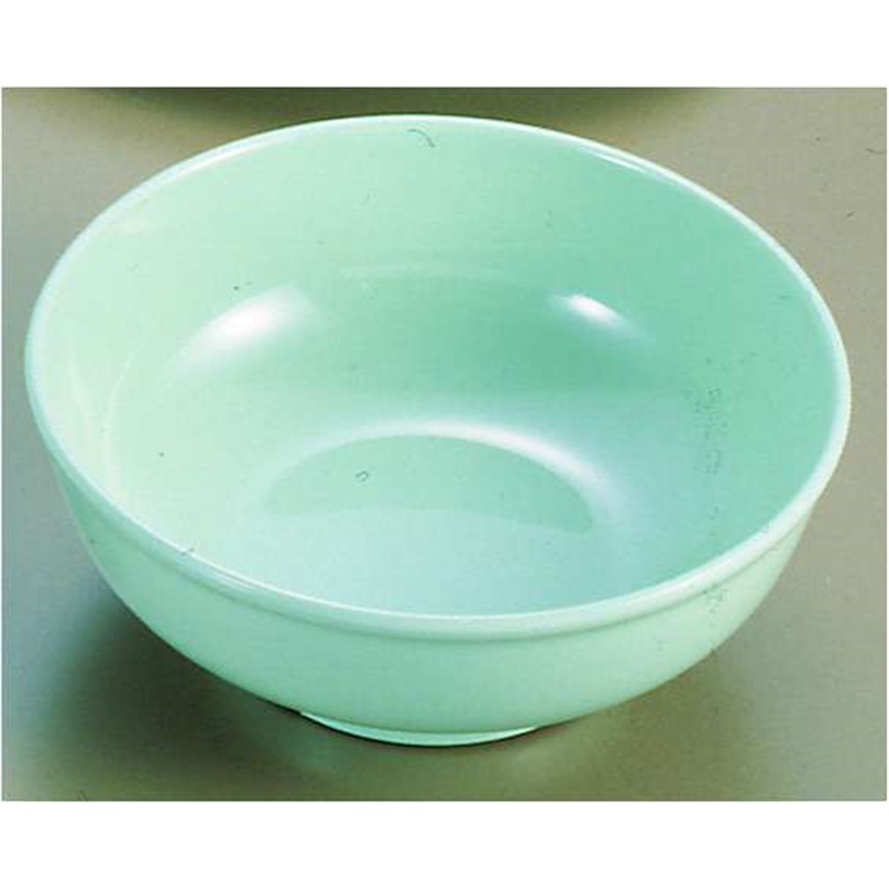 メラミン「青磁」 胴張り丼 CS-16G (小) 1袋(ご注文単位1袋)【直送品】