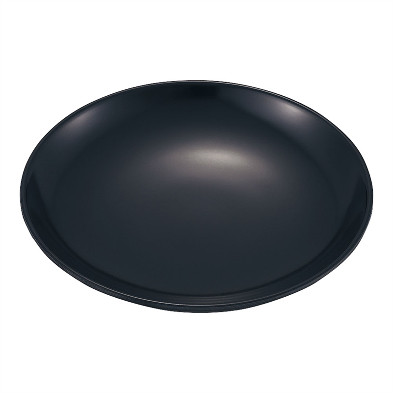 メラミン　シンプル食器　取皿14 SP-20B　黒 1個（ご注文単位1個）【直送品】