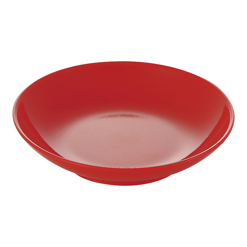 メラミン　シンプル食器　小皿10 SP-41R　赤 1個（ご注文単位1個）【直送品】