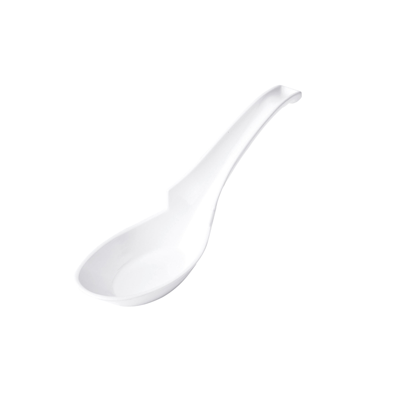 C-74　メラミンラーメンレンゲ　　　白  1個（ご注文単位1個）【直送品】