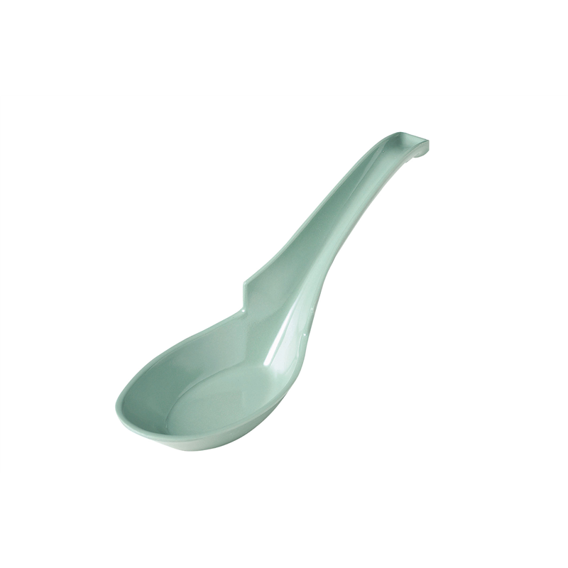 C-74　メラミンラーメンレンゲ　　青磁  1個（ご注文単位1個）【直送品】