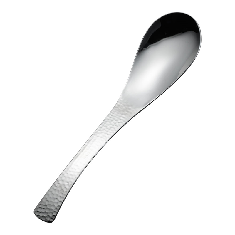 18-8　宴　レンゲスプーン 中 1袋（ご注文単位1袋）【直送品】