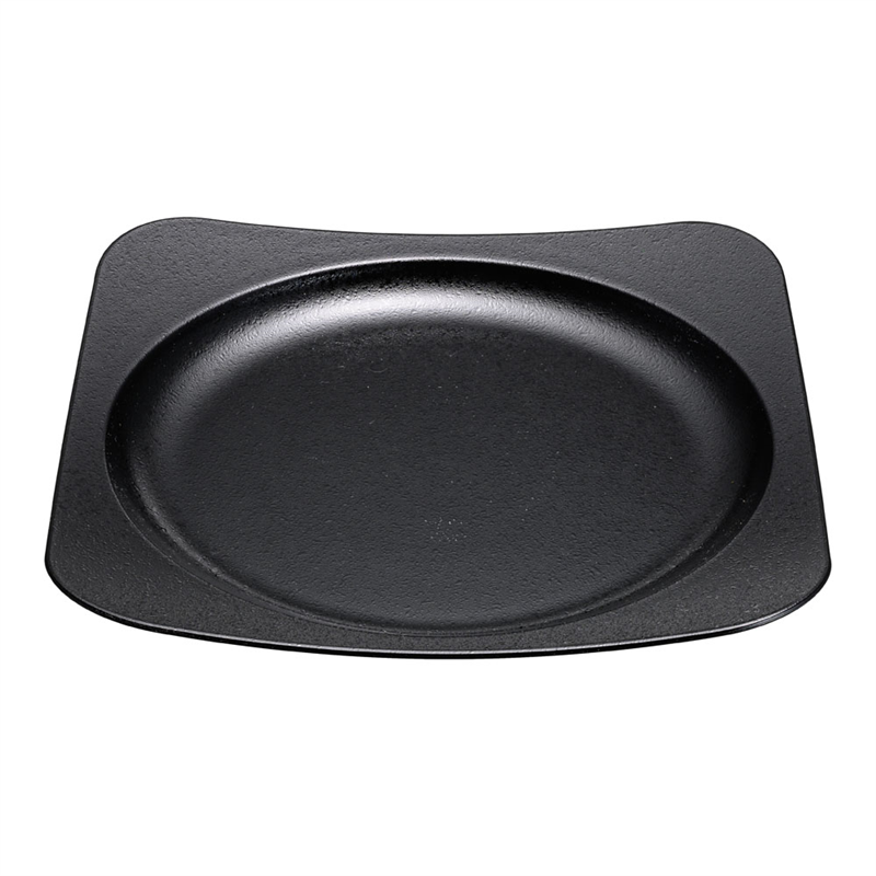 渕丸角皿　黒石目 M-5-54 1袋（ご注文単位1袋）【直送品】