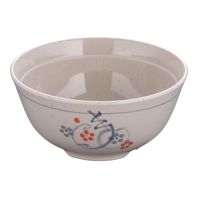 メラミン「かりん」飯椀 身　M-350-K 1個（ご注文単位1個）【直送品】