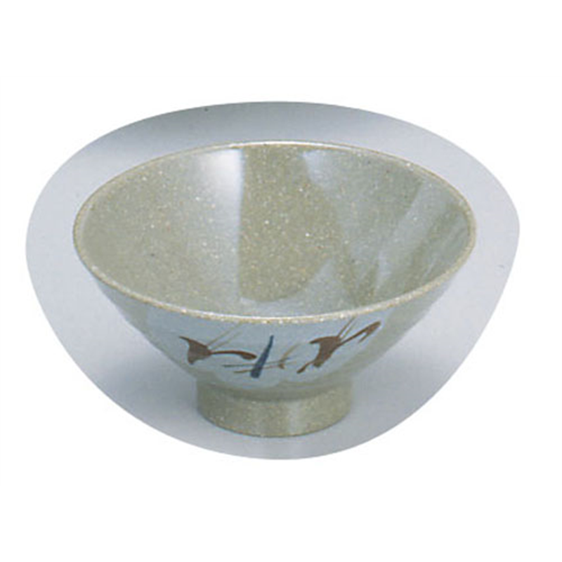 メラミン「雪ん子」　飯椀（身）　YK-4  1袋（ご注文単位1袋）【直送品】