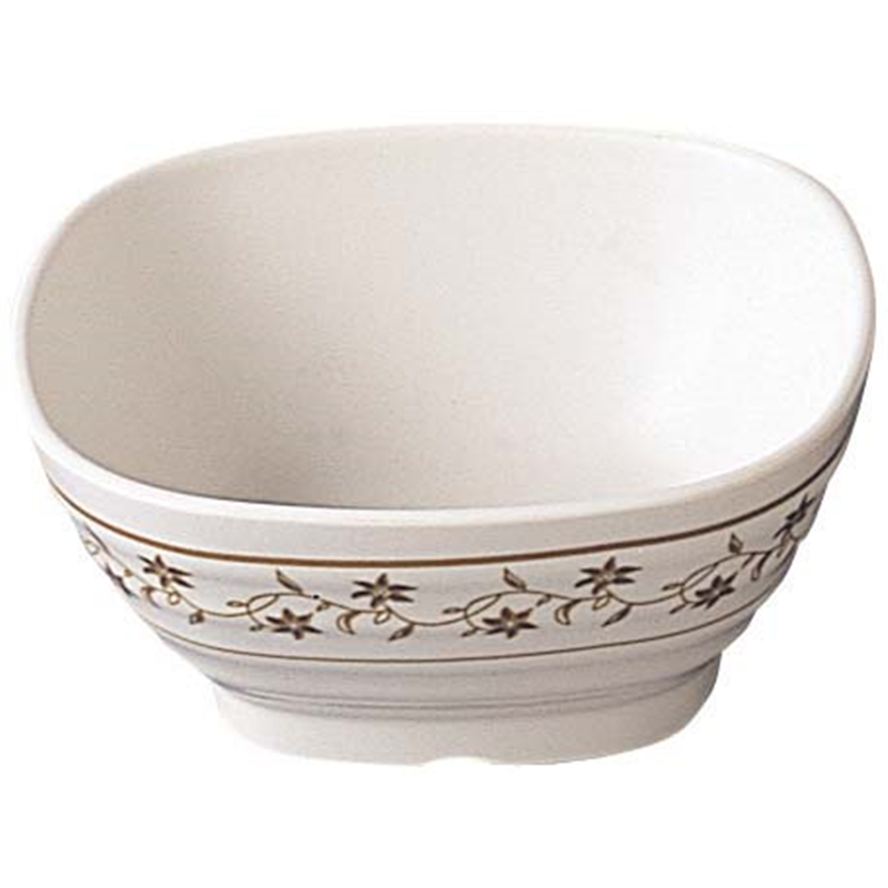 メラミン　キャメル　角小鉢 CM-50 1袋（ご注文単位1袋）【直送品】