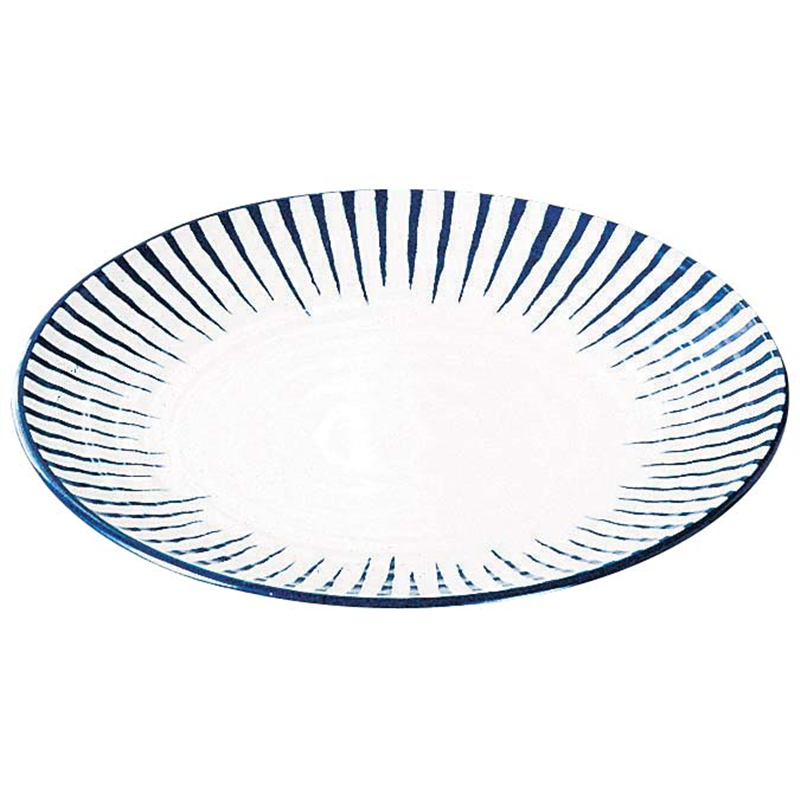 メラミン「とくさ」 丸皿 (中) E-13 1袋(ご注文単位1袋)【直送品】