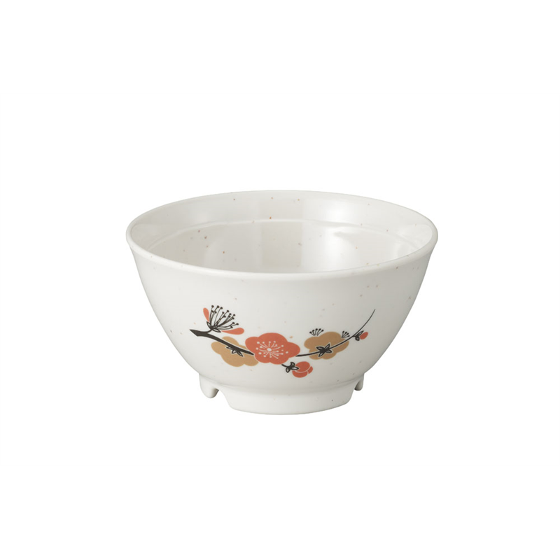 メラミン「元禄梅」 ごはん丼 大 U-57A 身 1袋(ご注文単位1袋)【直送品】