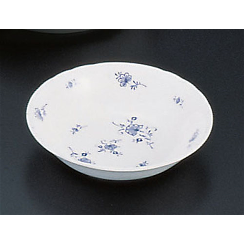 メラミン「ビューティフラワー」　ベリー皿 BF-4 1袋（ご注文単位1袋）【直送品】