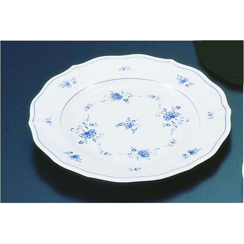 メラミン「ビューティフラワー」　ミート皿 BF-3 1袋（ご注文単位1袋）【直送品】