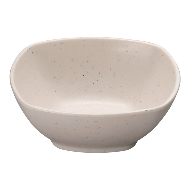 マイン メラミンウェア 白 角深皿 小 M11-111 1個(ご注文単位1個)【直送品】