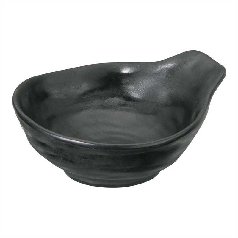 マイン メラミンウェア 黒 とん水 小 M11-271 1個(ご注文単位1個)【直送品】