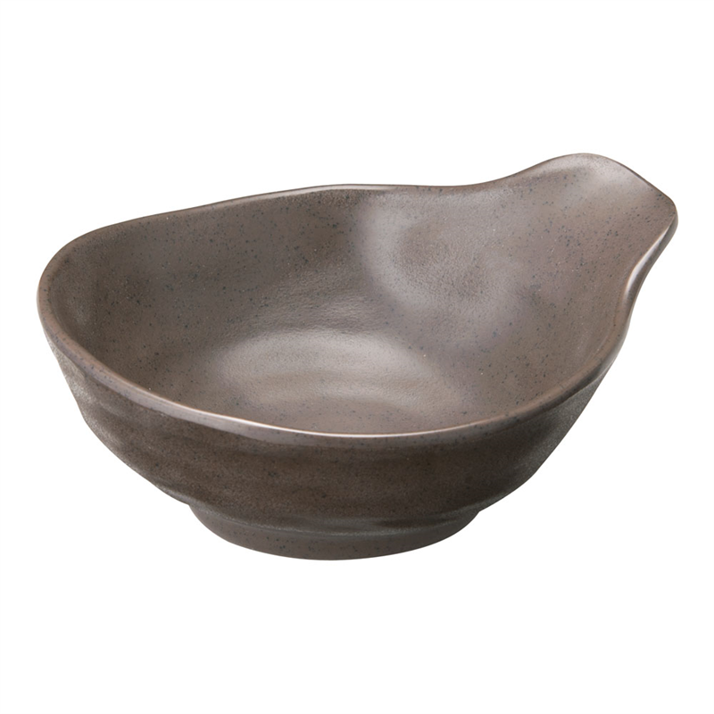 マイン メラミンウェア 茶 とん水 大 M11-580 1個(ご注文単位1個)【直送品】