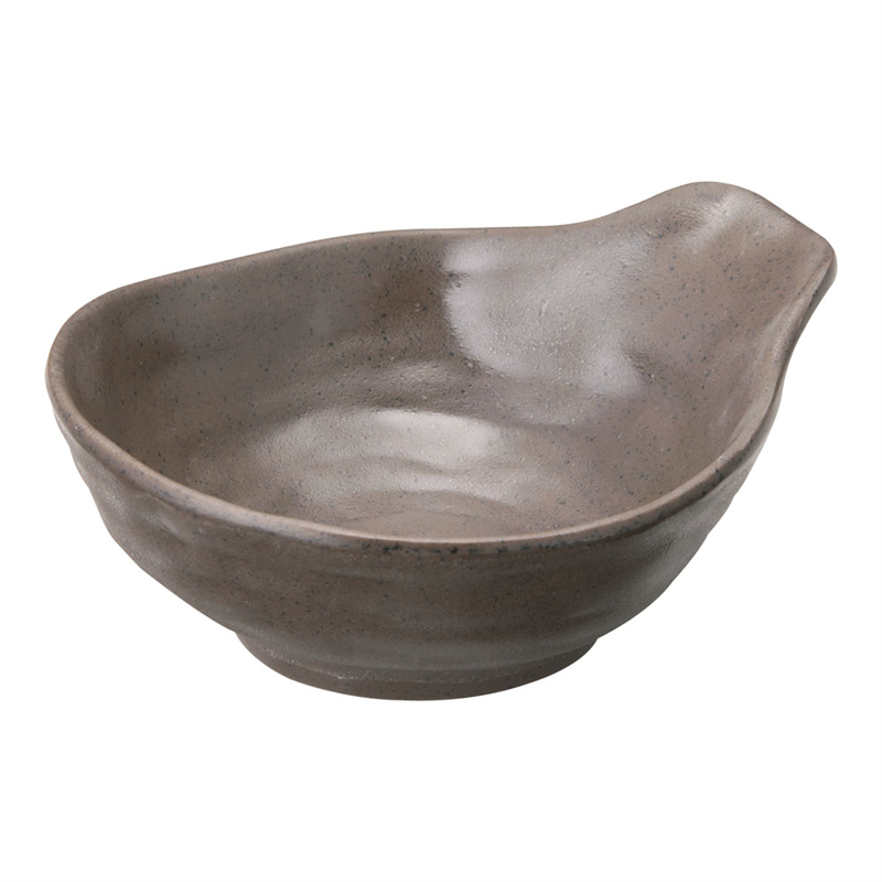 マイン メラミンウェア 茶 とん水 小 M11-581 1個(ご注文単位1個)【直送品】