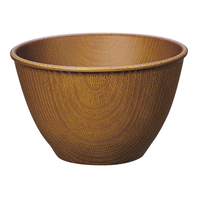 WOOD スープボール 10cm ブラウン 1袋(ご注文単位1袋)【直送品】