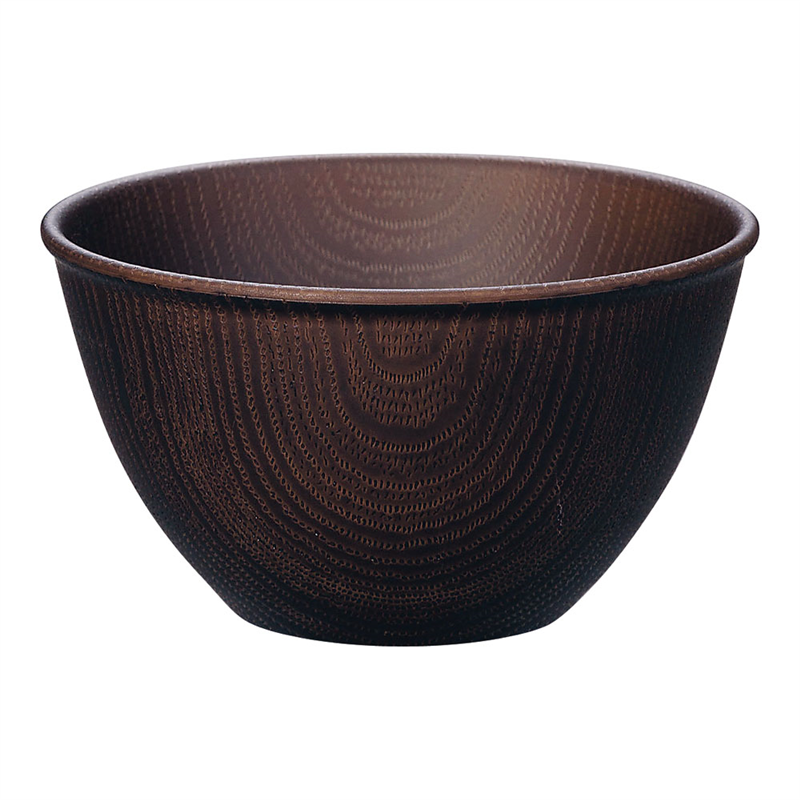 WOOD スープボール 12.5cm ダークブラウン 1袋(ご注文単位1袋)【直送品】