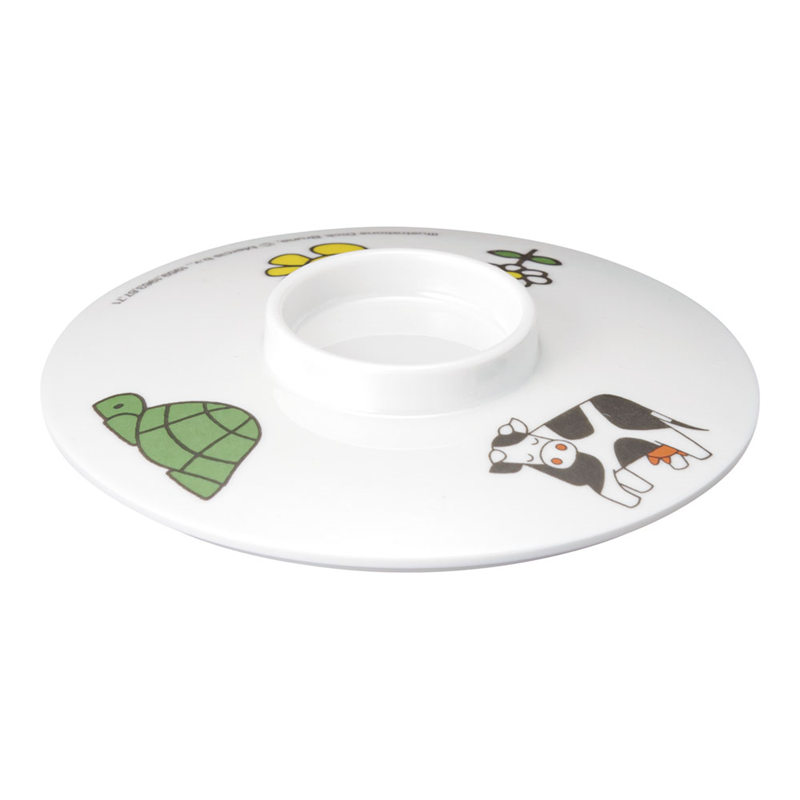 メラミンお子様食器 「ミッフィー」 汁椀 蓋 CM-18 1個(ご注文単位1個)【直送品】