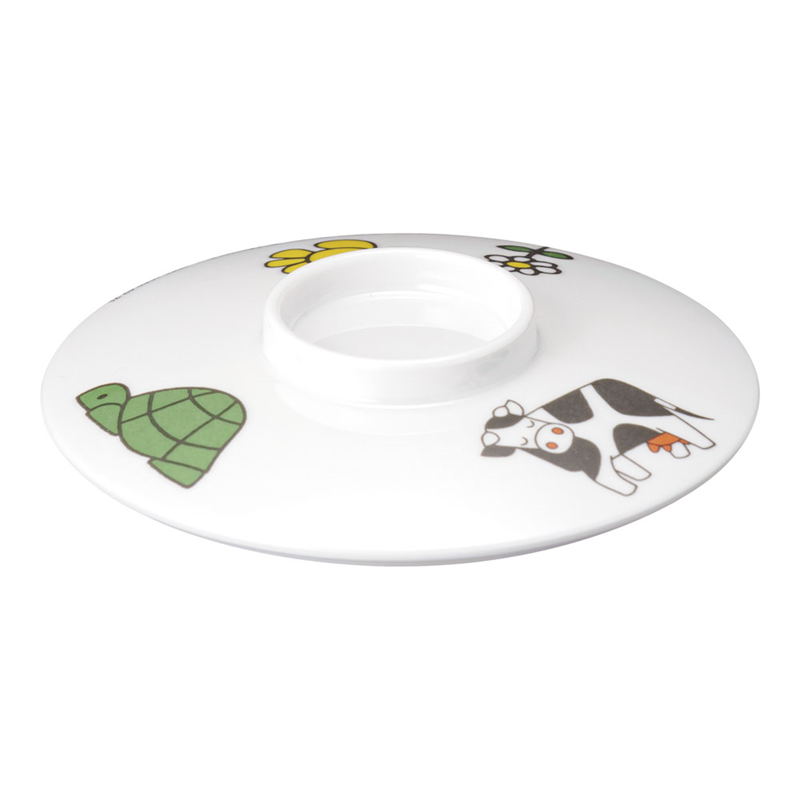 メラミンお子様食器 「ミッフィー」 飯椀 蓋 CM-17 1個(ご注文単位1個)【直送品】