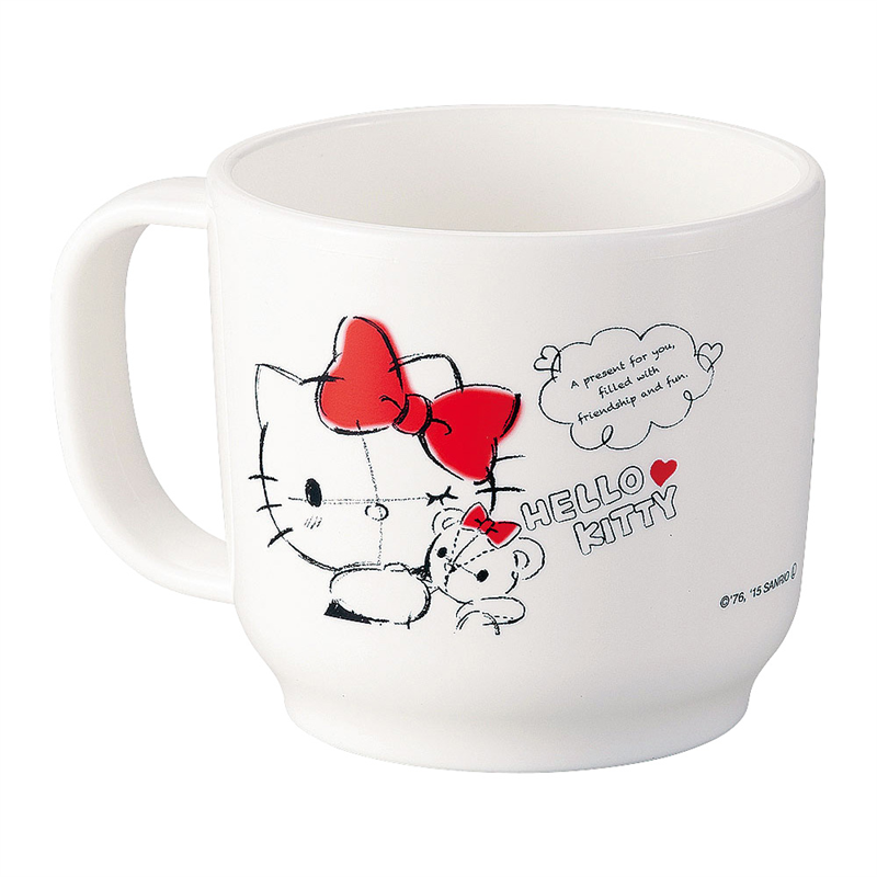 ポリプロピレンお子様食器「ハローキティ」 コップ　CB-38 1袋（ご注文単位1袋）【直送品】