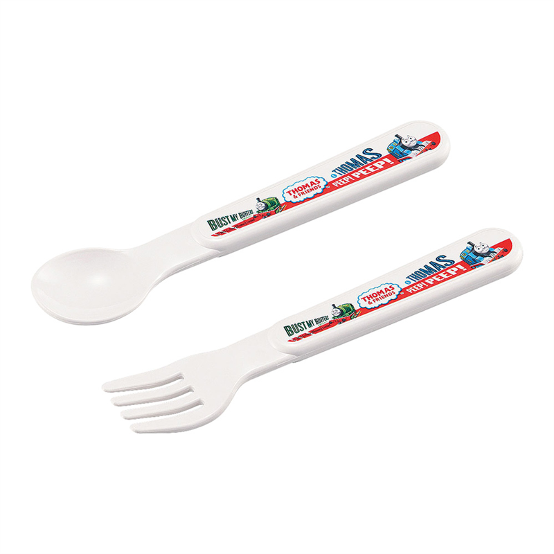 ポリプロピレンお子様食器 「トーマス」 スプーン&フォーク SF-27 1袋(ご注文単位1袋)【直送品】