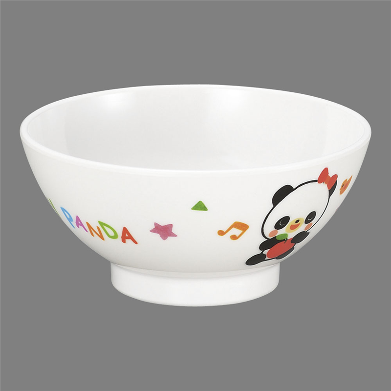 メラミンお子様食器「赤ちゃんパンダ」 PA-5 飯椀 1個(ご注文単位1個)【直送品】