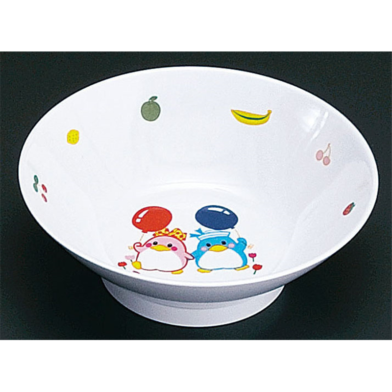 メラミンお子様食器「ベン&ベティー」 BB-3 ラーメン丼 1袋(ご注文単位1袋)【直送品】