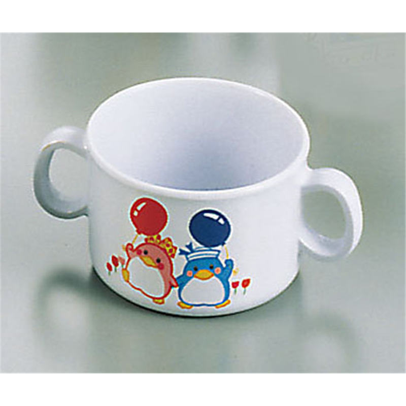 メラミン両手コップ　「ベン＆ベティー」 BB-16 1袋（ご注文単位1袋）【直送品】