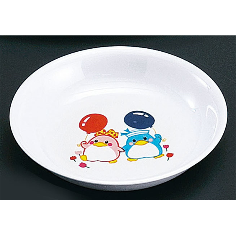 メラミンお子様食器「ベン＆ベティー」 BB-26　　　　　　　　大皿 1袋（ご注文単位1袋）【直送品】