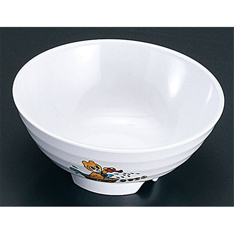 メラミンお子様食器「コロちゃん」 KF-18　ラーメン丼　小 1袋（ご注文単位1袋）【直送品】